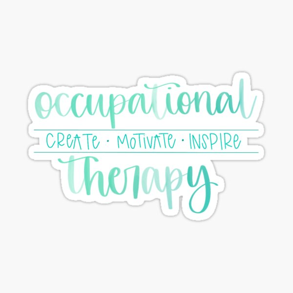Occupational Therapy Sticker