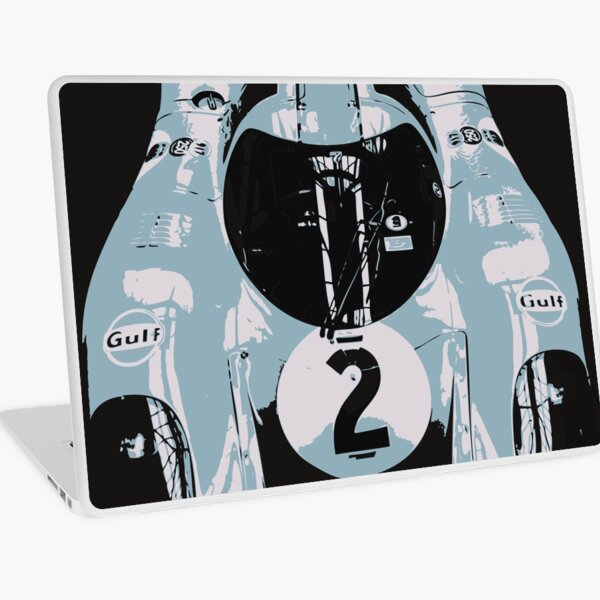 1969 Porsche 917K Le Mans Race Car Laptop Skin