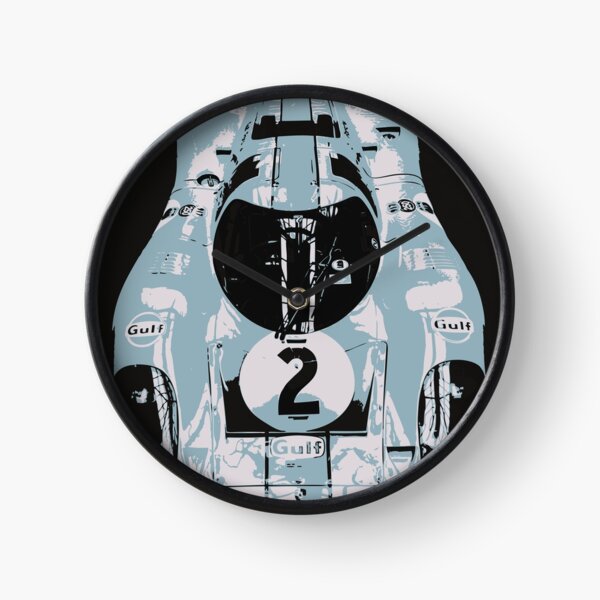 1969 Porsche 917K Le Mans Race Car Clock
