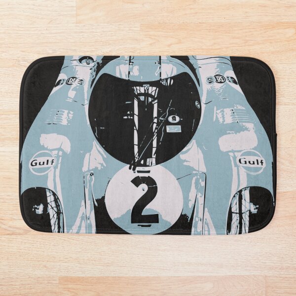 1969 Porsche 917K Le Mans Race Car Bath Mat