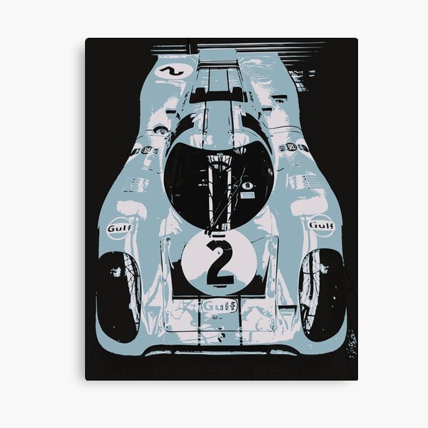 1969 Porsche 917K Le Mans Race Car Canvas Print