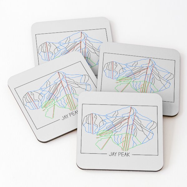 Item preview, Jay Peak Trail Rating Trail Map designed and sold by ChasingGnarnia.