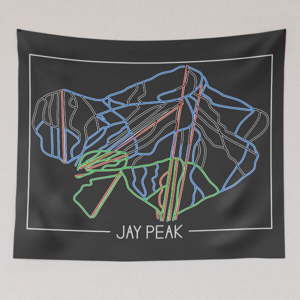 Item preview, Jay Peak Trail Rating Trail Map designed and sold by ChasingGnarnia.