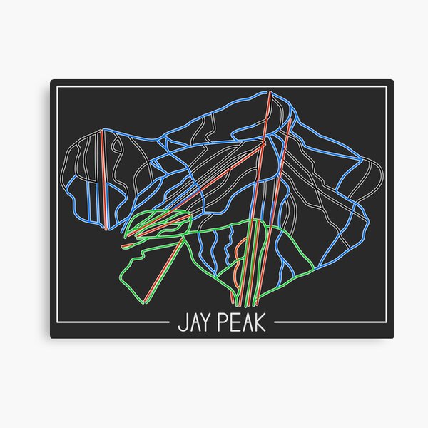 Item preview, Jay Peak Trail Rating Trail Map designed and sold by ChasingGnarnia.