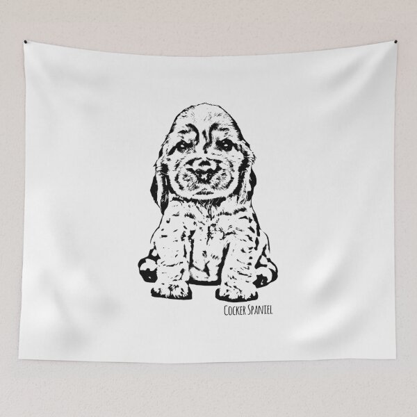 Item preview, Cute Cocker Spaniel Puppy designed and sold by SmartPooch.