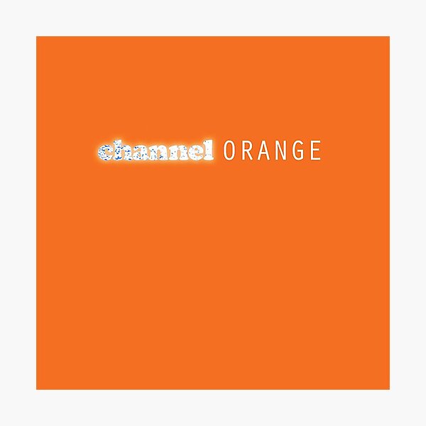 channel orange Frank ocean album Photographic Print
