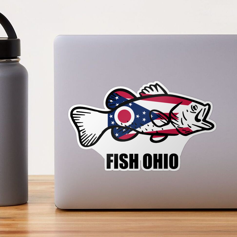 8 Die-Cut Fish Sticker - eflyshop ORVIS Full Dealer