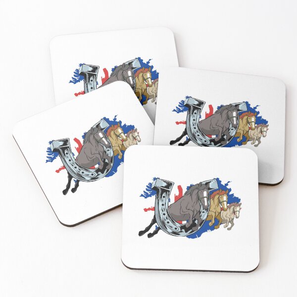 Item preview, Icelandic horses with horseshoes. designed and sold by emphatic.