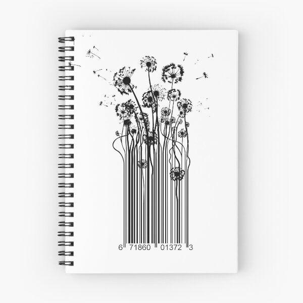 Item preview, Barcode Dandelions Banksy style Street Art designed and sold by Creative Spectator.