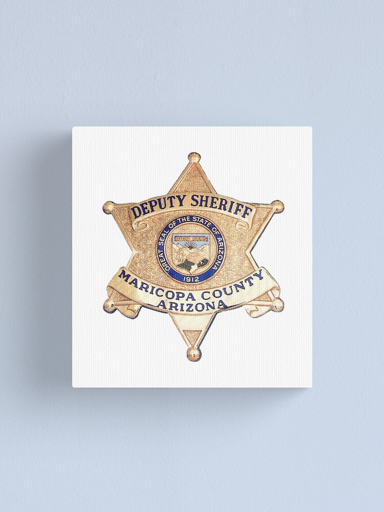 Maricopa County Sheriff Canvas Print For Sale By Lawrencebaird