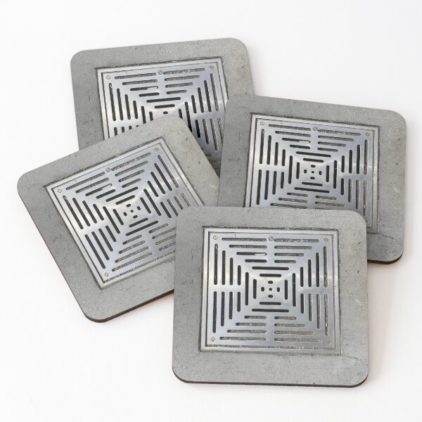 Item preview, A dirty yucky drainage grate designed and sold by robzeeart.