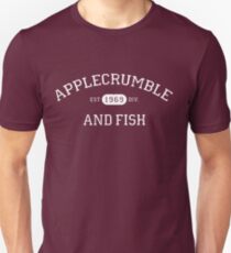Camiseta unisex Applecrumble y pescado