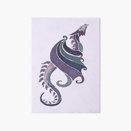 Amethyst Dragon Art Board Print