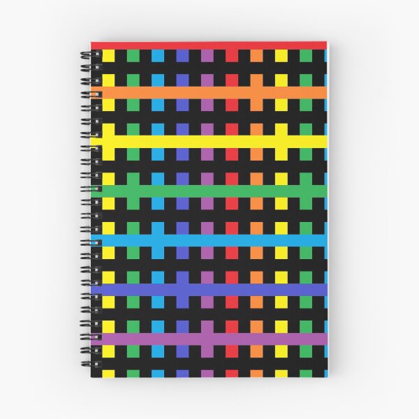 Item preview, Abstract Rainbow and Black   designed and sold by lornakay.