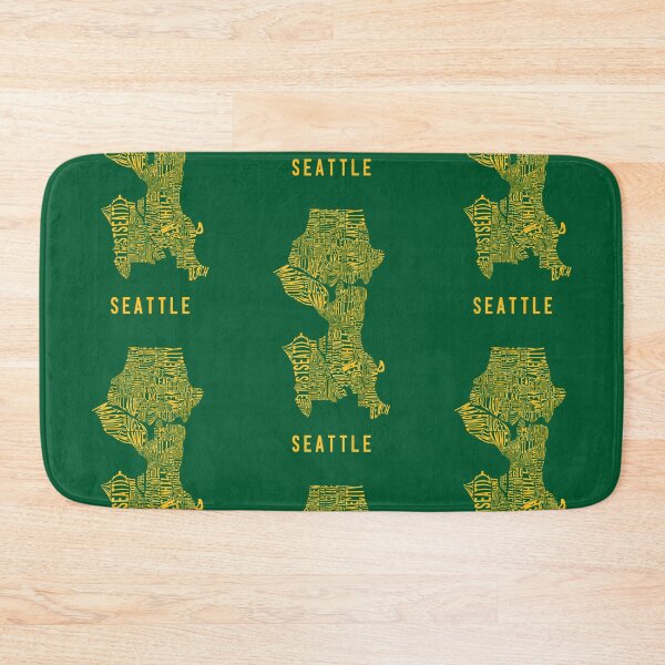 Item preview, Map of Seattle Neighborhoods designed and sold by samvschantz.