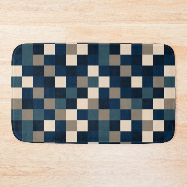 Item preview, Blue & Neutral Squares I designed and sold by BlertaDK.