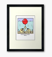 Da boss Framed Print