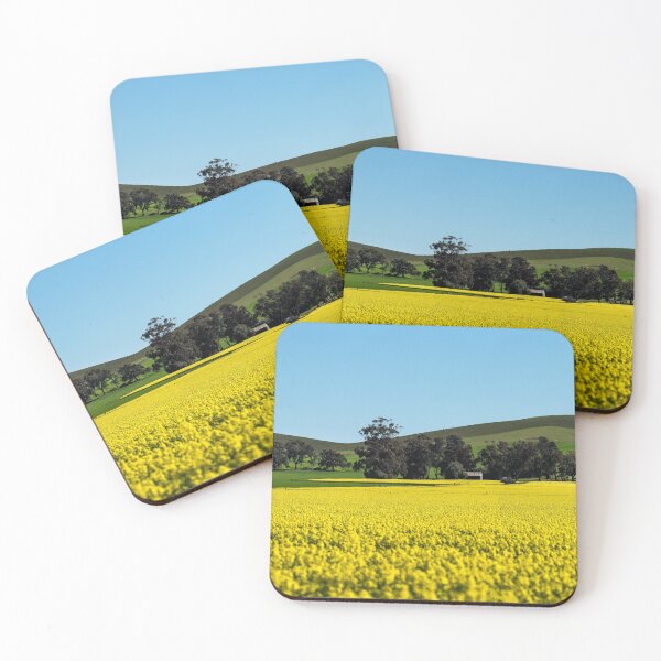 Item preview, Canola field in Spring around Dookie, Victoria designed and sold by Dreamscape Eclectic .