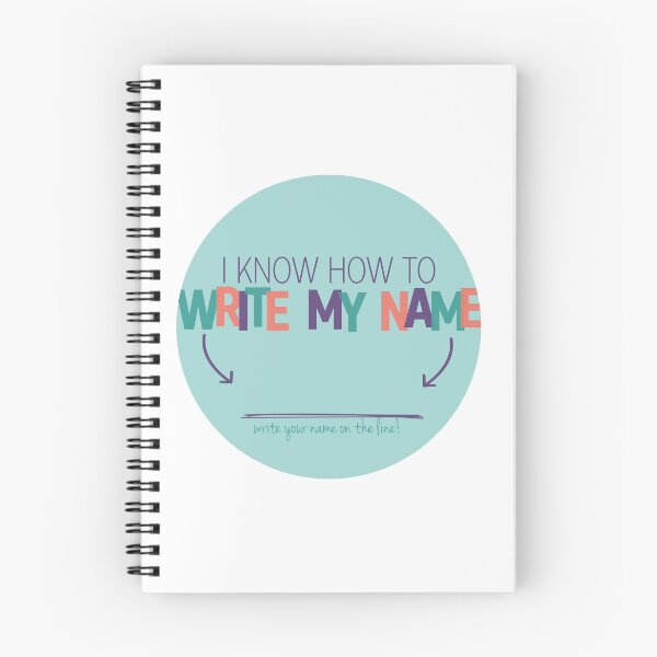 Item preview, I Know How To Write My Name  designed and sold by Mary Ellen  Ritter.