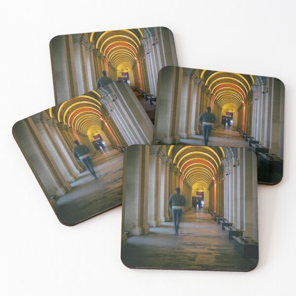 Item preview, People walking down corridor designed and sold by ea-photos.