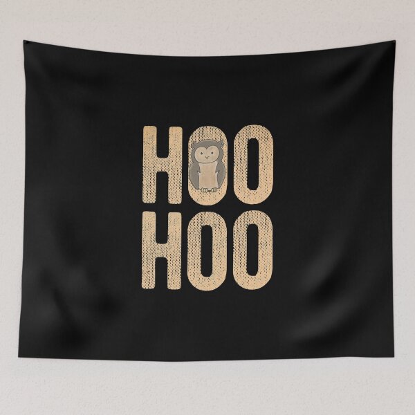 Item preview, Funny Owl Hoo Hoo Animal Pun Humor Illustration Novelty designed and sold by ripsydesigns.