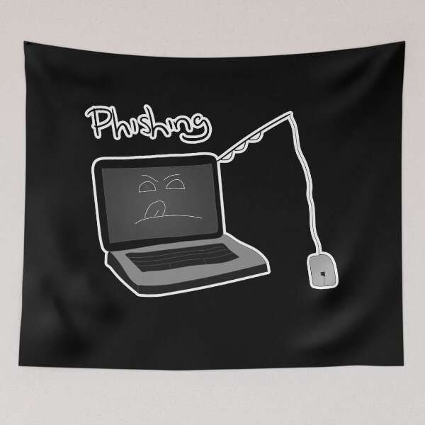 Item preview, Phishing. Funny computer pun designed and sold by Kam-designs.