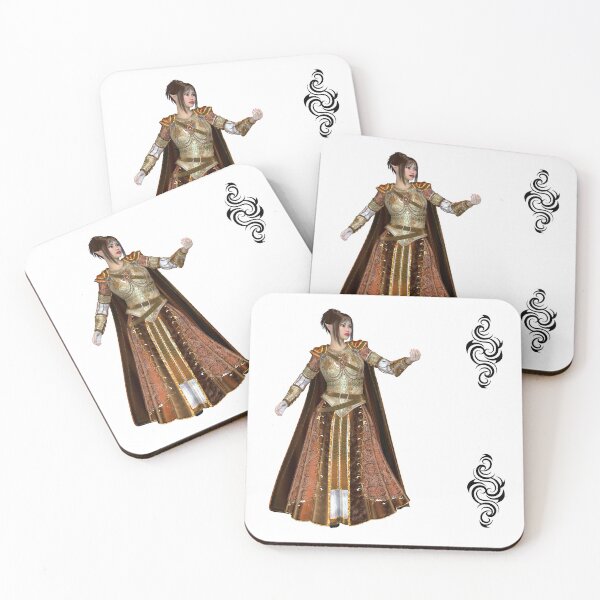 Item preview, One Elf Fantasy Warrior with two Symbols designed and sold by Designs24U.