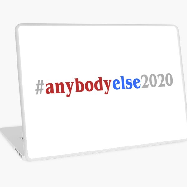 AnybodyElse2020 - Anybody Else 2020 (Blue, Red, Gray) Laptop Skin