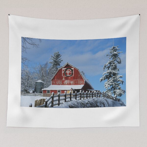 Item preview, Old Red McCallum Barn designed and sold by rharrisphotos.