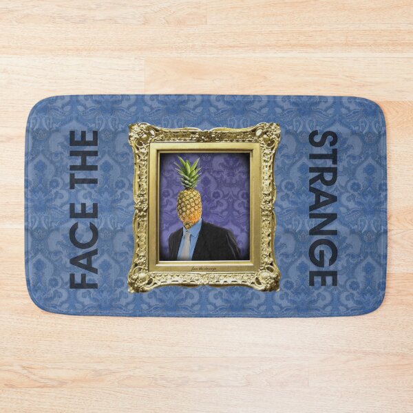 Item preview, Pineapple Man in Vintage Frame designed and sold by FaceTheStrange.