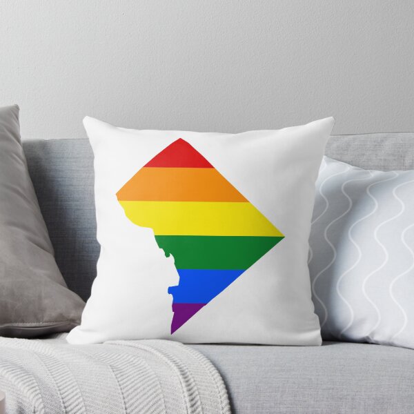 Item preview, LGBT Flag Map of Washington, D.C.  designed and sold by abbeyz71.