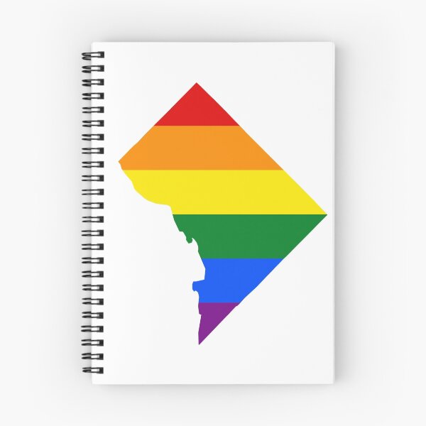Item preview, LGBT Flag Map of Washington, D.C.  designed and sold by abbeyz71.