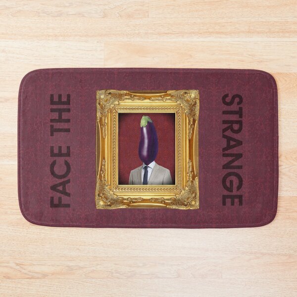 Item preview, Aubergine Man in Vintage Frame designed and sold by FaceTheStrange.