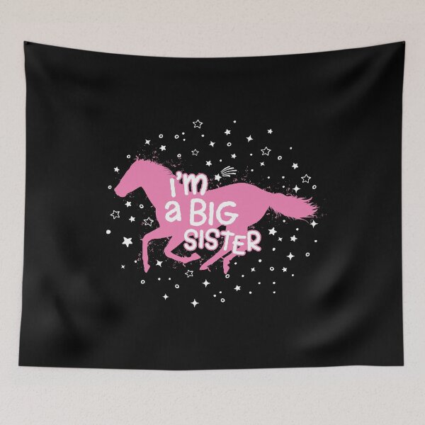 Item preview, Big Sister Pink Horse Design designed and sold by EstelleStar.
