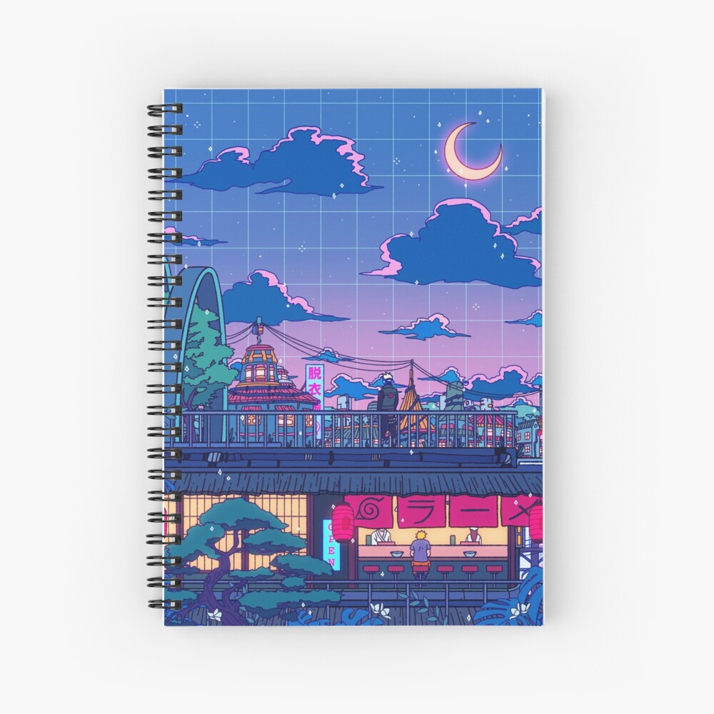 Konohagakure Spiral Notebook