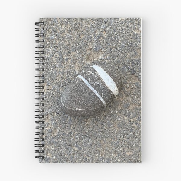 Item preview, A striped stone on concrete designed and sold by robzeeart.