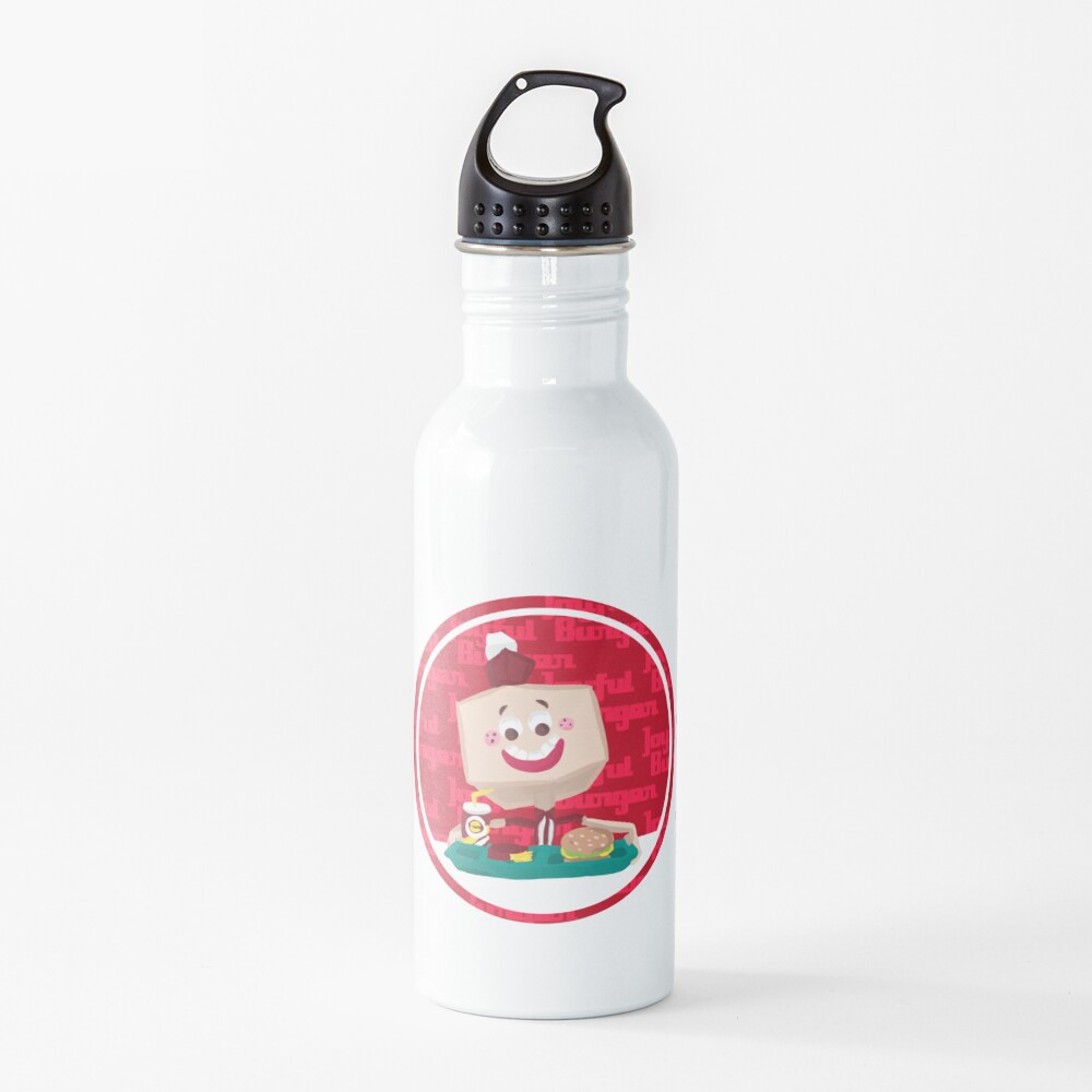 Larry the Joyful Burger Worker - The Amazing World of Gumball Water Bottle