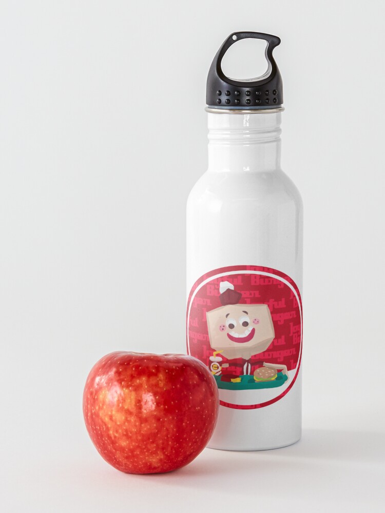 Alternate view of Larry the Joyful Burger Worker - The Amazing World of Gumball Water Bottle