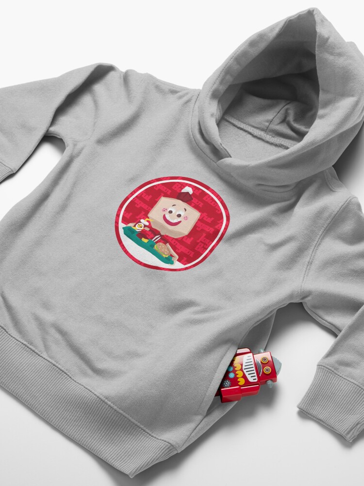 Alternate view of Larry the Joyful Burger Worker - The Amazing World of Gumball Toddler Pullover Hoodie