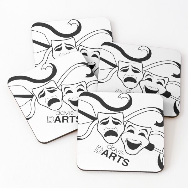 Item preview, Logotipo del teatro Davis High Darts designed and sold by annielinnart.