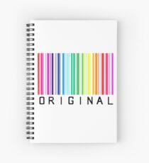 Original Barcode Spiral Notebook