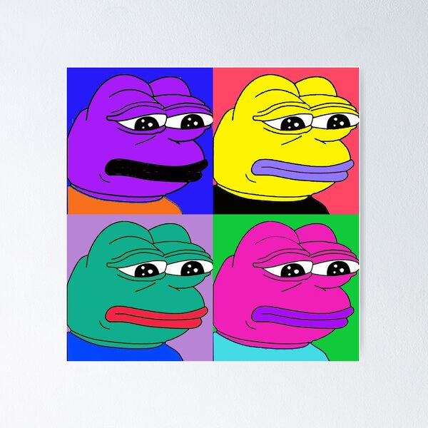 Trump Pepe Posters for Sale