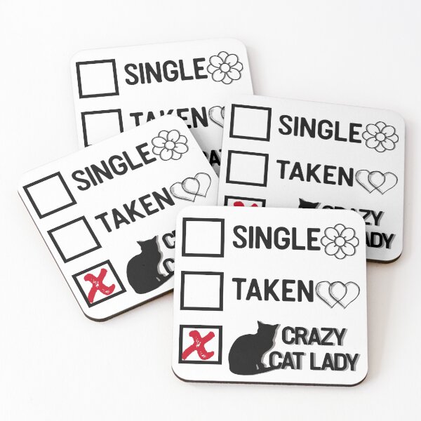 Item preview, Crazy Catlady Cat Valentine designed and sold by DesignsByRisa.