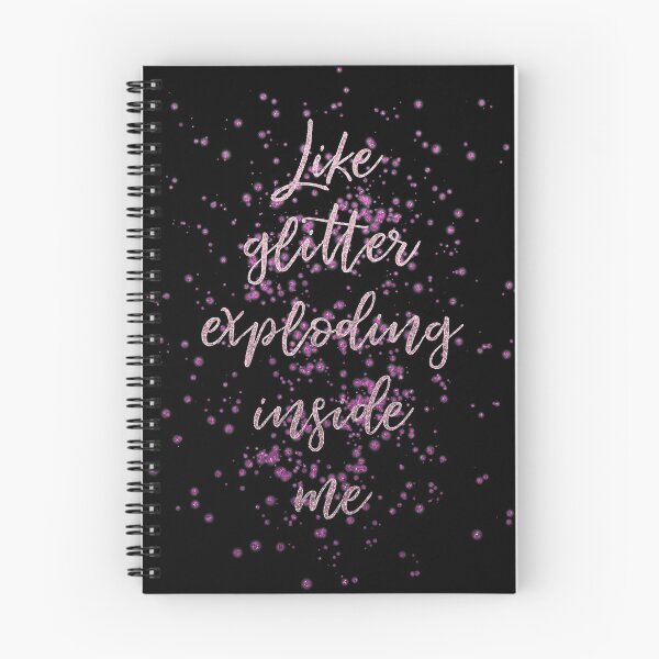 Item preview, Like Glitter Exploding Inside Me design inspired by Crazy Ex-Girlfriend designed and sold by AgusCami.