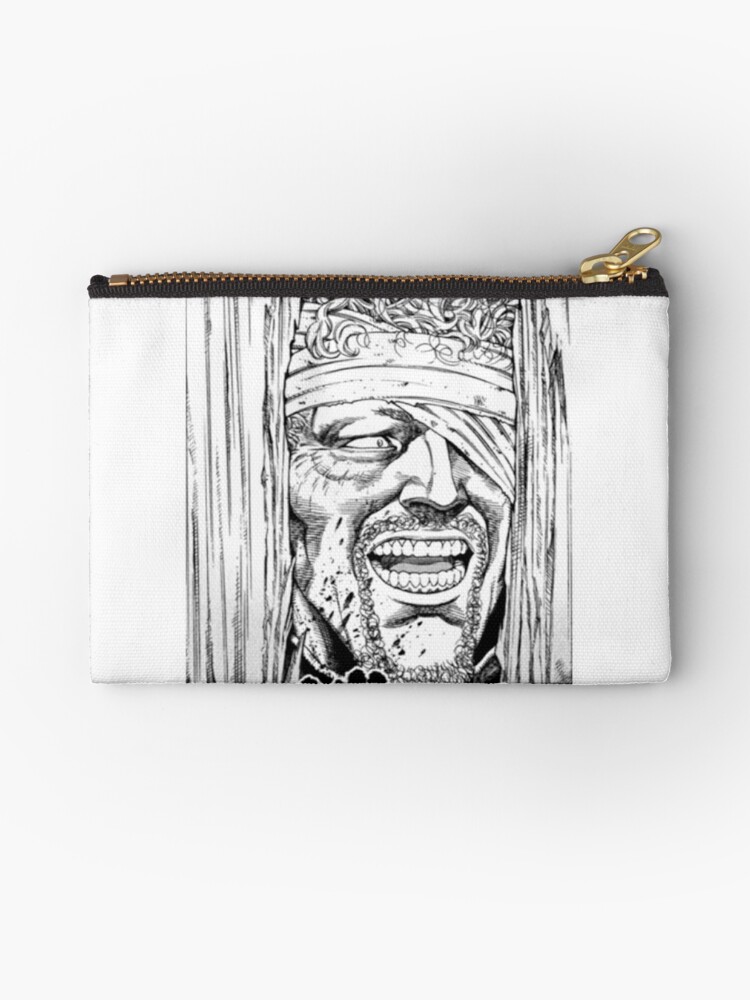 Vinland Saga Thorkell Shining Zipper Pouch By Quentinr Redbubble