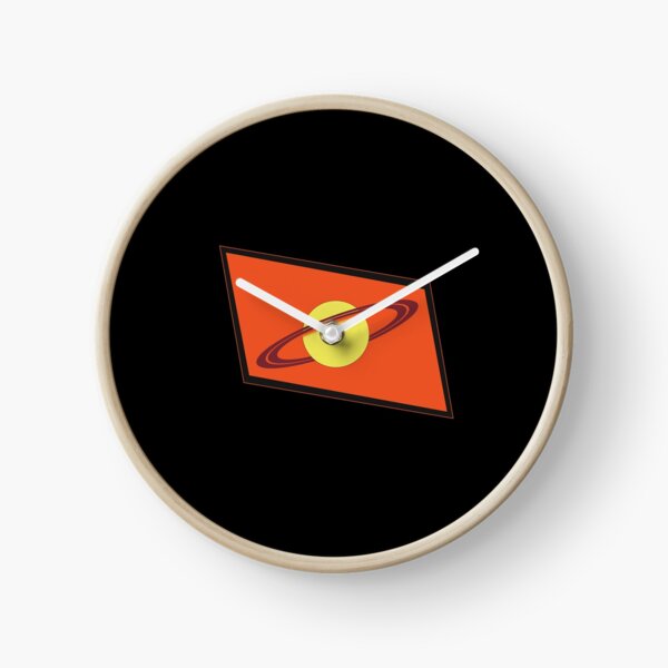 The dual ringed planet Clock
