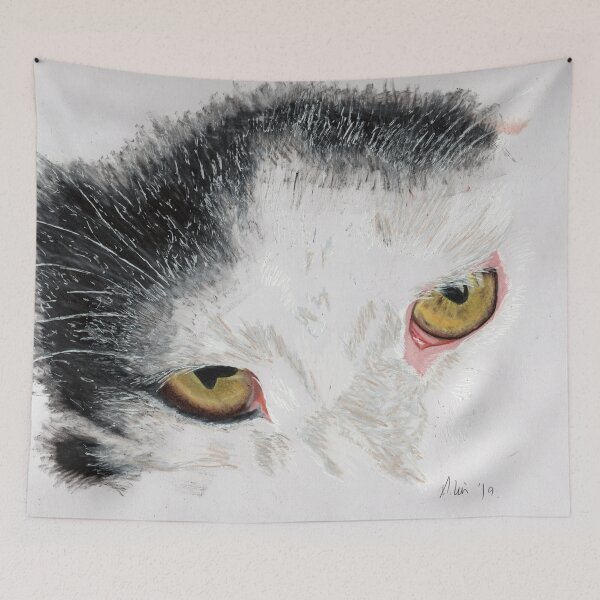 Item preview, close up cat designed and sold by Any Art Netty .