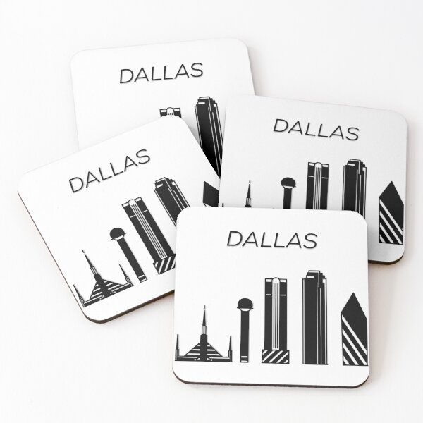 Artikelvorschau, Dallas Skyline, Texas, USA entworfen und verkauft von marosharaf.