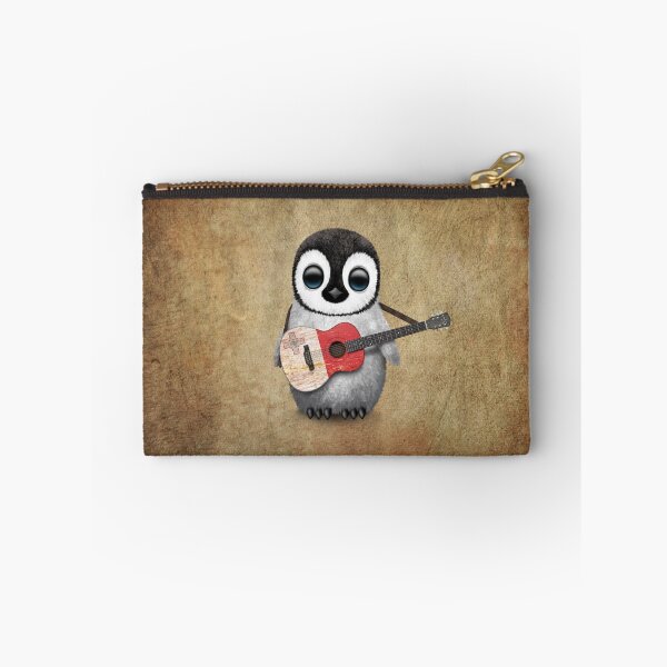 Item preview, Baby Penguin Playing Maltese Flag Guitar designed and sold by JeffBartels.