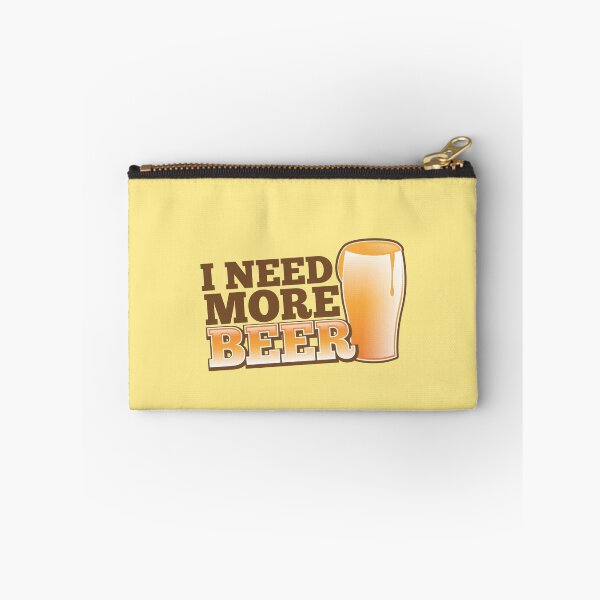 Item preview, I NEED MORE BEER! with a pint glass drinking designed and sold by jazzydevil.